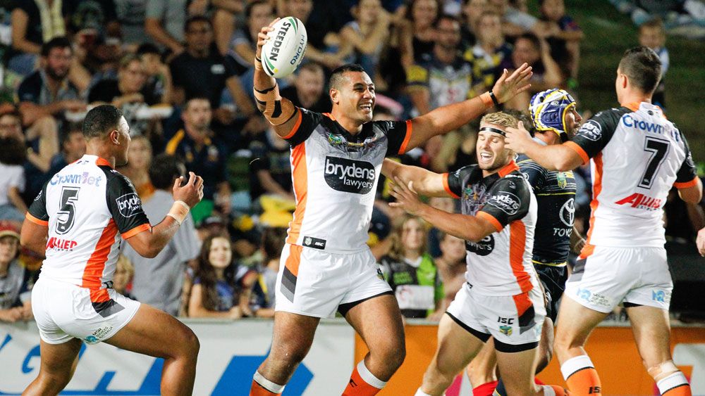 Ivan Cleary begins Wests Tigers tenure with shock win over North Queensland Cowboys in Townsville