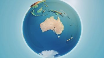Census stock world australia file map