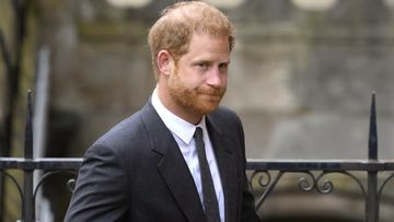 Prince Harry arrives at the Royal Courts Of Justice in London, Thursday, March 30, 2023. 