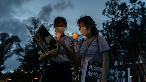 Tiananmen Square vigil