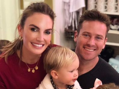 Armie Hammer, Elizabeth Chambers and kids Ford and Harper