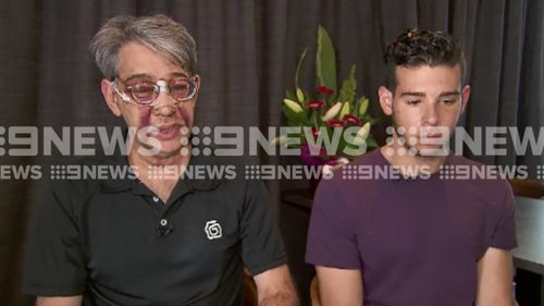 The American tourists spoke to 9NEWS today about the ordeal. (9NEWS)
