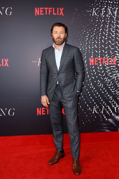 The King, movie, Joel Edgerton, red carpet, premiere