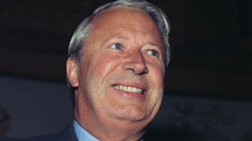 British politician and Leader of the Conservative Party, Edward Heath at a press conference on May 1970. (Getty)