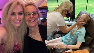 Lindsey Vonn says she's "grateful for every moment" with her mother Lindy Lund.