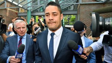 Jarryd Hayne's barrister Richard Pontello stood and announced “for benefit of those here, Mr Hayne maintains his innocence and will be pleading not guilty”.