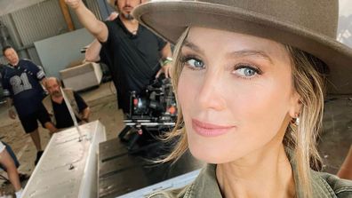 Delta Goodrem reveals she&#x27;ll be starring in a new movie, &#x27;Love Is In The Air&#x27; with Joshua Sasse and Roy Billing.
