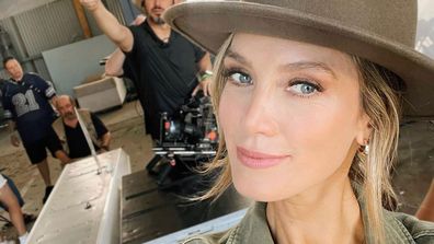 Delta Goodrem reveals she'll be starring in a new movie, 'Love Is In The Air' with Joshua Sasse and Roy Billing.