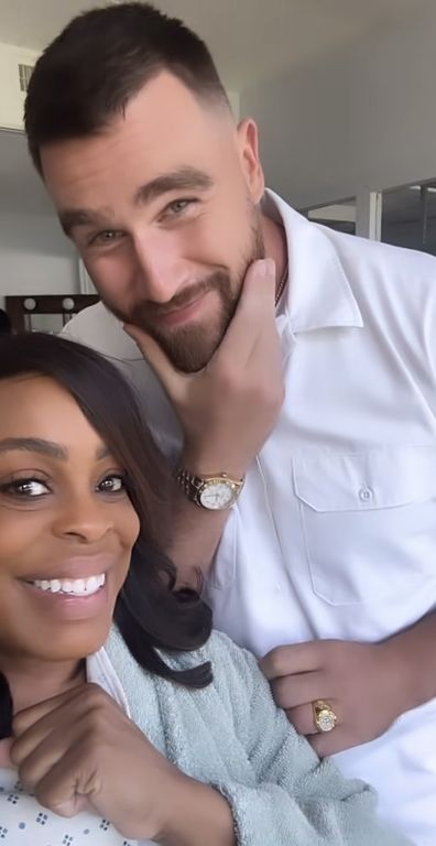 Travis Kelce and Neicy Nash-Betts
