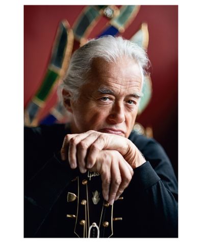 Jimmy Page © Scarlet Page - Resonators in aid of Teenage Cancer Trust http://www.shootgroup.com/prints/scarlet-page-resonators/