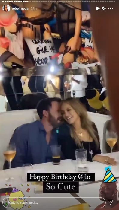 Jennifer Lopez celebrates 52nd birthday with Ben Affleck in St Tropez.