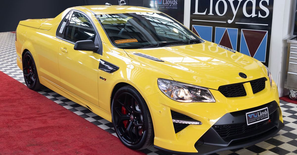 Rare Cars Holden Hsv Gtsr W1 Ute Leads Auction Of Rare Holdens Expected To Sell For 10m
