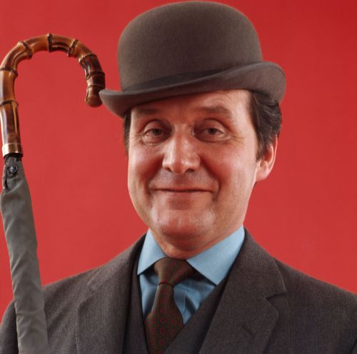 Patrick Macnee as 'John Steed' from the television series 'The Avengers'. (Getty)