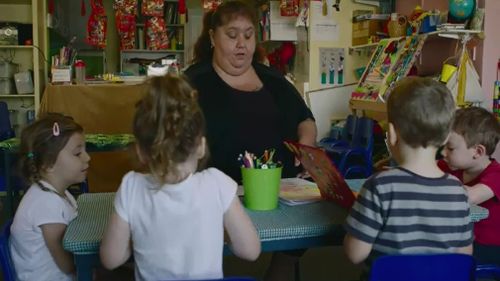 Childcare workers want a 30 per cent pay rise. (9NEWS)