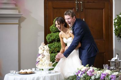 Lizzie and Seb wedding Married At First Sight MAFS 2020