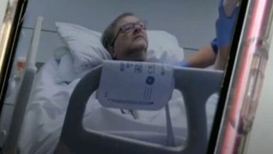 Images of Derek Draper in hospital seen in the upcoming documentary Kate Garraway: Finding Derek