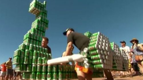 Cans of ale set sail for a good cause at Darwin’s annual Beer Can Regatta 