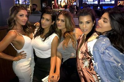 Kim Kardashian, Larsa Pippen, Instagram photos