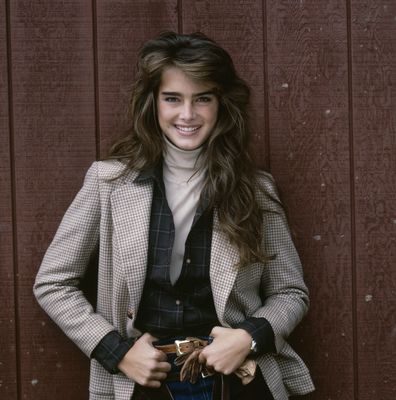 brooke shields eyebrows 80s