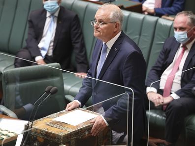 Prime Minister Scott Morrison has offered his apologies as Federal Parliament acknowledged harm caused by sexual harassment and bullying.
