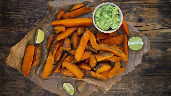 Sweet potato chips