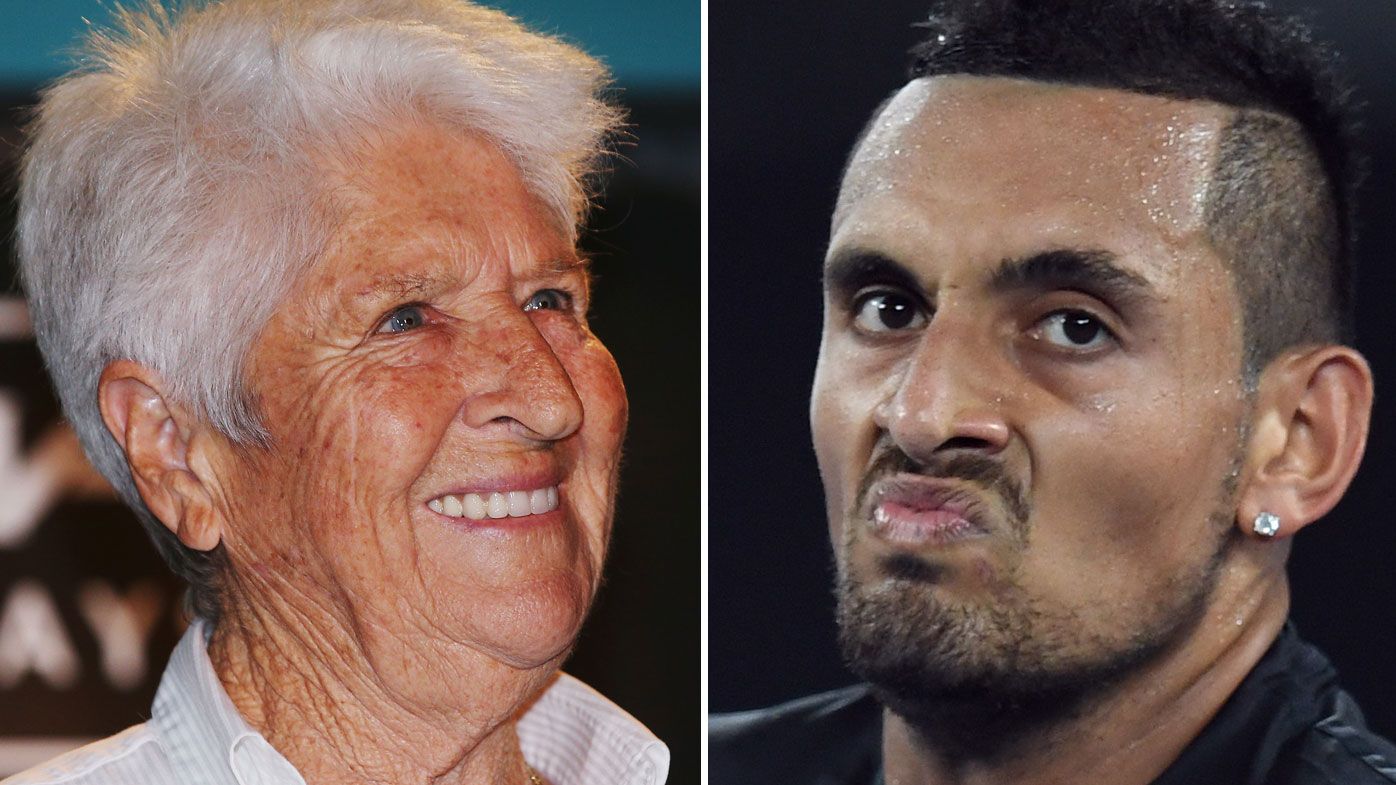 Australian tennis star Nick Kyrgios reopens feud with swimming legend Dawn Fraser