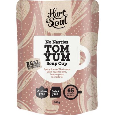 Hart & Soul All Natural Tom Yum Soup Cup - 353mg sodium
