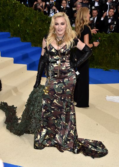 Madonna in Moschino&nbsp;at the 2017 Met Gala,&nbsp;Rei Kawakubo/Comme des Garcons: Art Of The In-Between