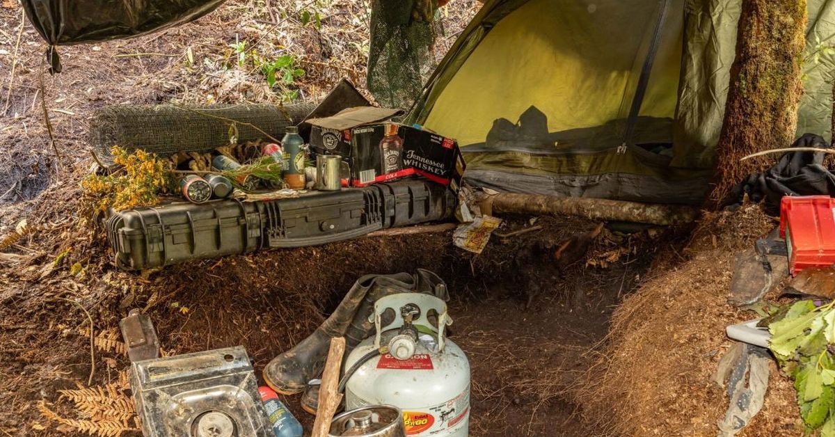 New images of NZ fugitive dad's camp shed light on how they were living
