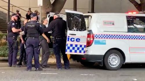 A Queensland Police spokesperson has told 9News that officers have arrested several people.