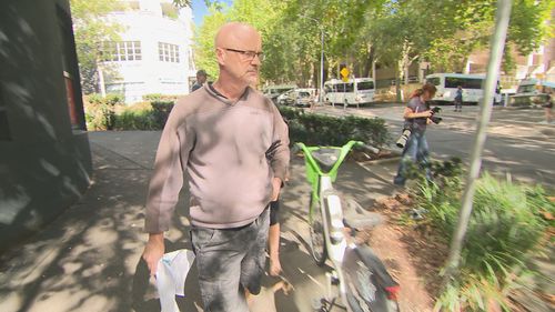 Senior counsel Mark Dennis leaving court.