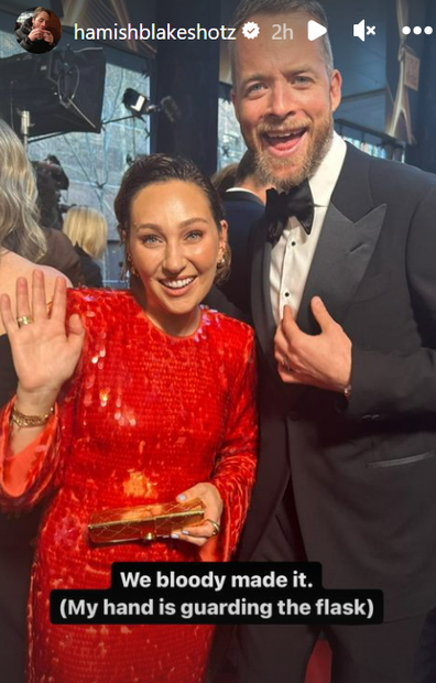 Hamish Blake and Zoë Foster Blake