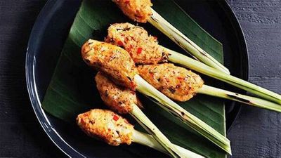 <a href="http://kitchen.nine.com.au/2016/05/05/15/58/balinese-seafood-satay-sate-lilit" target="_top">Balinese seafood satay (Sate lilit)</a>