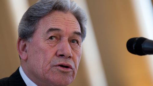 New Zealand First leader Winston Peters. (AAP)