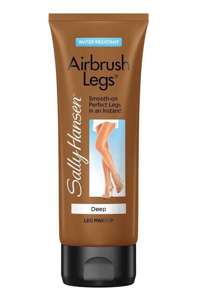 <a href="http://au.sallyhansen.com/skin-body/airbrush-legs/airbrush-legs-lotion" target="_blank">Airbrush Legs Makeup (available in four shades), $26.95, Sally Hansen</a>