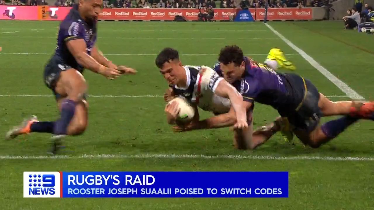 'We respect his decision': Sydney Roosters' classy response after Joseph Suaalii confirms code switch ambitions
