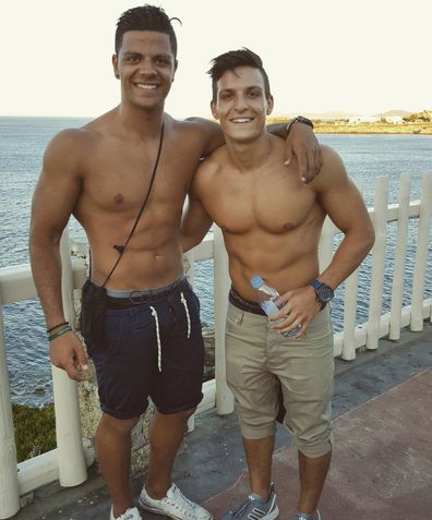 Lisandro Paz (left) and Benn Martiniello (right) around 2016, when they were still in Elite Eleven's early days.