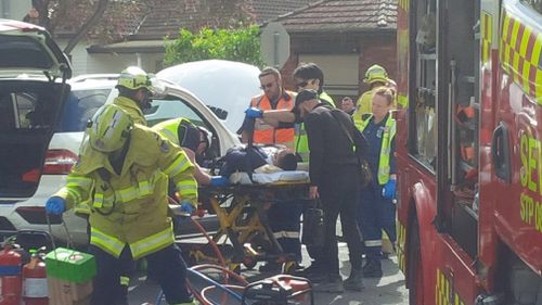 Mehajer was rushed to Westmead Hospital. (9NEWS)