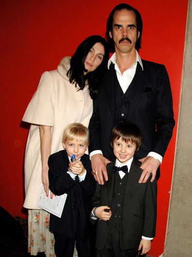 NIck Cave, Susie Bick, Arthur Cave and Earl Cave