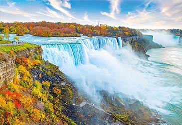 Niagara Falls lies on the border of Ontario and which US state?