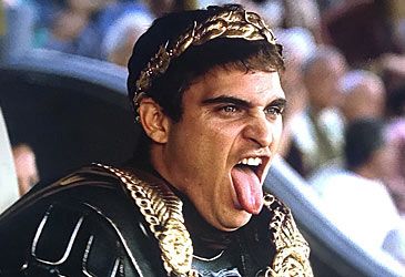 Which Roman emperor did Joaquin Phoenix portray in Gladiator?
