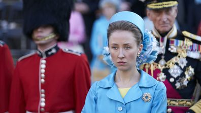 Josh O'Connor portrays Prince Charles and Erin Doherty portrays Princess Anne in The Crown Season 3 5