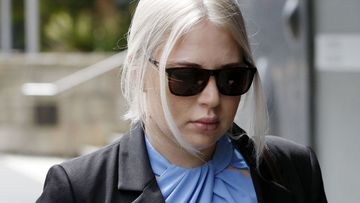 Maddison Hickson has pleaded not guilty to murdering her father, Michael Carroll.