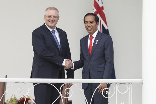 Prime Minister Scott Morrison has met with Indonesian President Joko Widodo for 'incredibly important' talks.