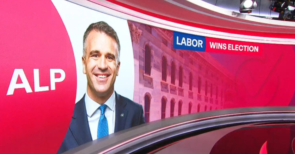 Labor wins SA election in a landslide