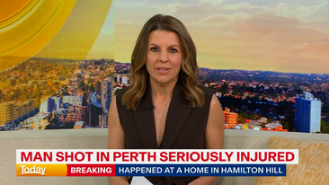 Perth suburb in lockdown after man shot
