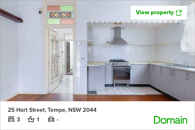 Auction sold Tempe Sydney NSW retro home Domain 