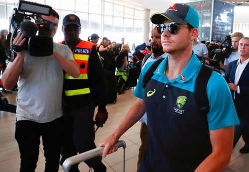 Captain Steve Smith is facing a ban. (EPA/AAP)