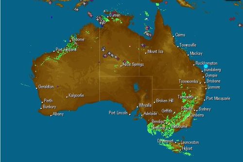 Weatherzone radar today. (Weatherzone)