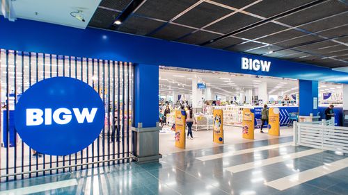 Big W store entrance